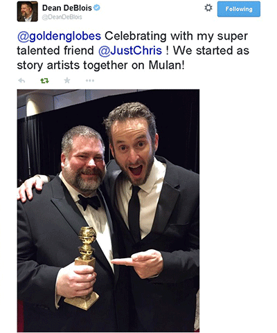 Chris Williams and Dean DeBlois.