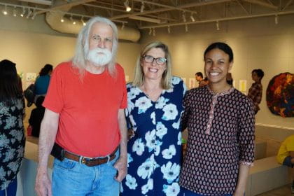 Jamie Owen, Kathleen Currie and Janelle Guthrie