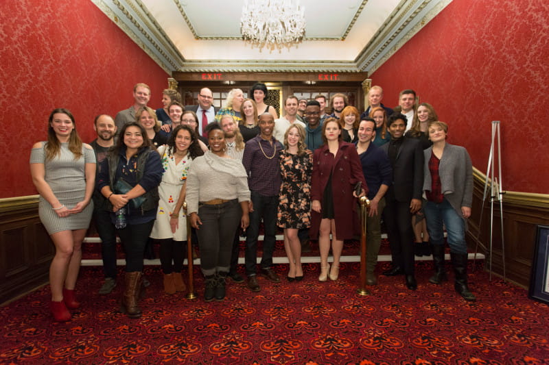 sheridan alumni and the come from away cast