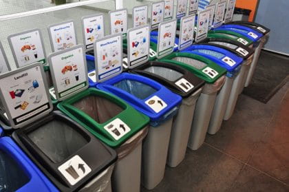 Sheridan's Zero Waste bins