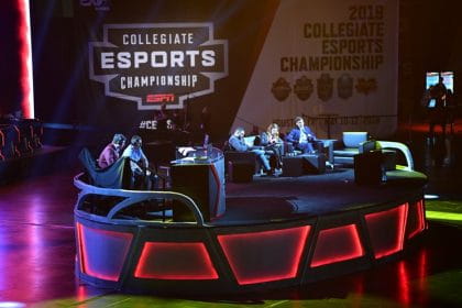 ESPN Collegiate Esports Championship main stage