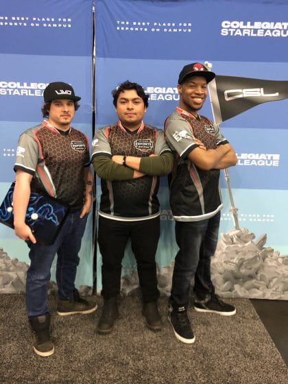 Sheridan Esports squad at ESPN's Collegiate Esports Championship