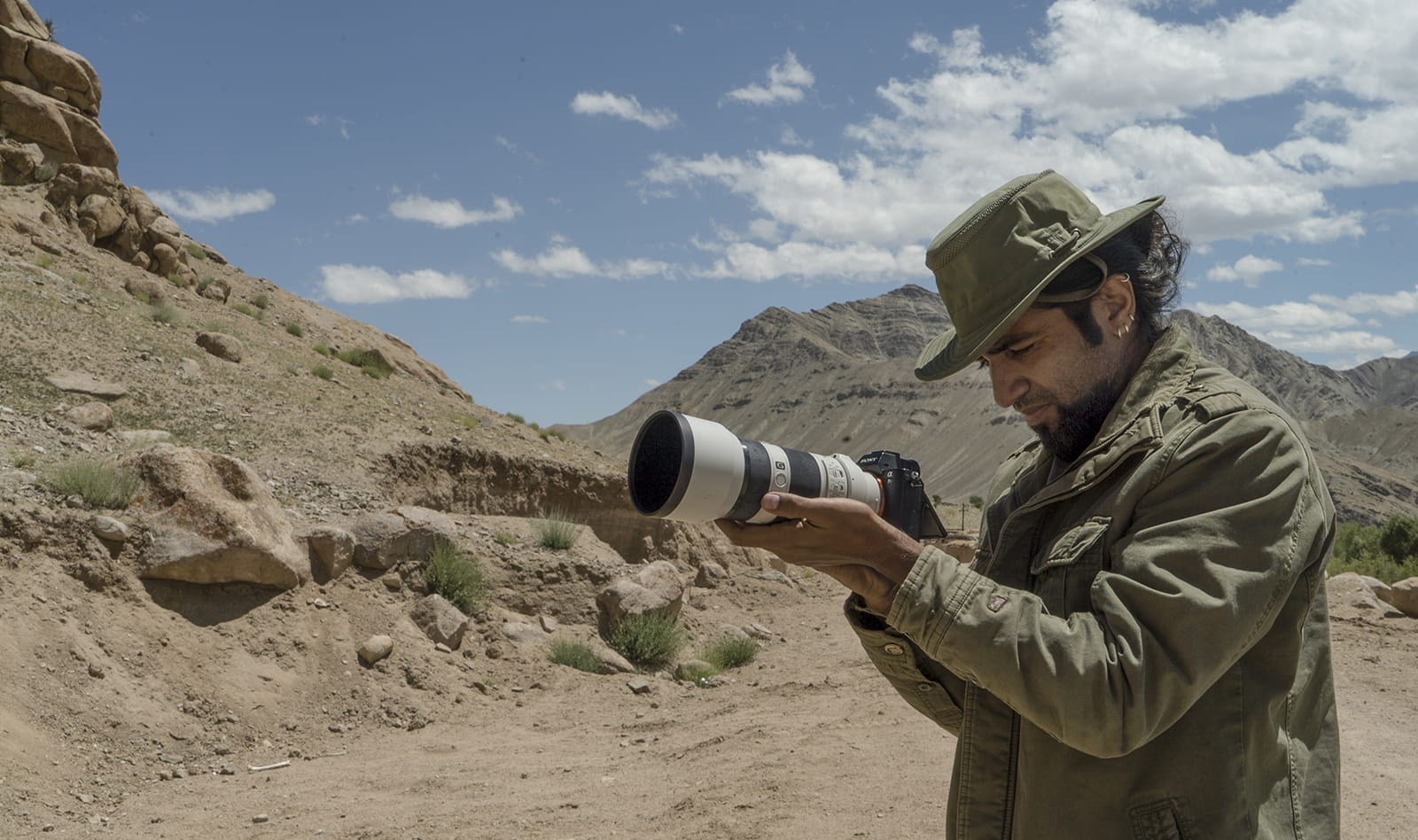 Man with camera