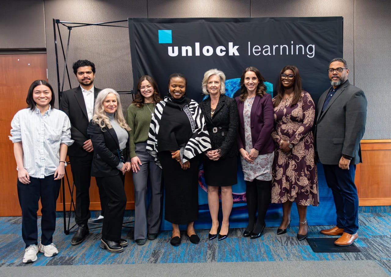 A group photo of people representing companies that were recognized as top employers at Sheridan's Co-op, WIL and EL Awards