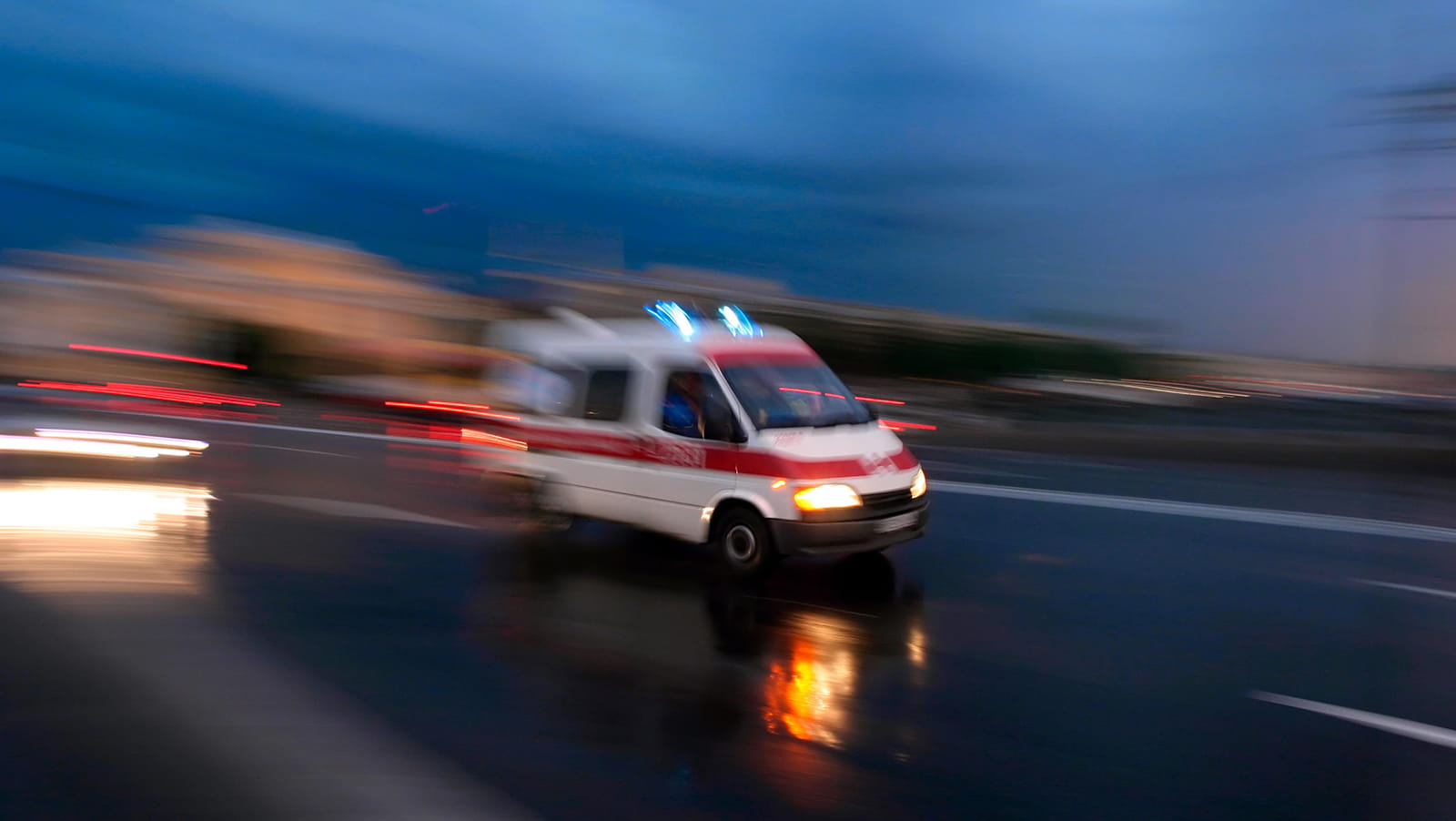 Amublance driving