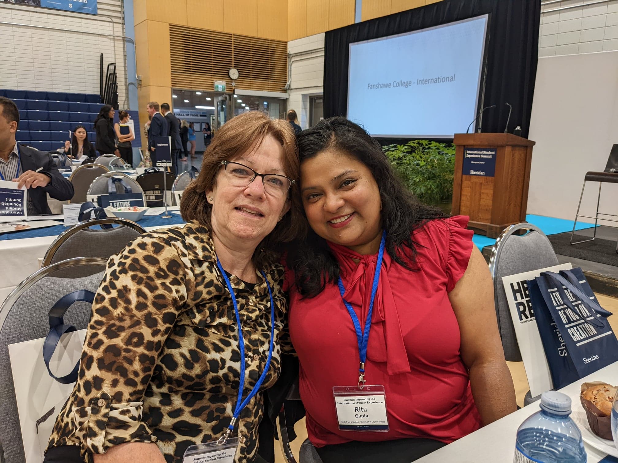 Norma English and Ritu Gupta
