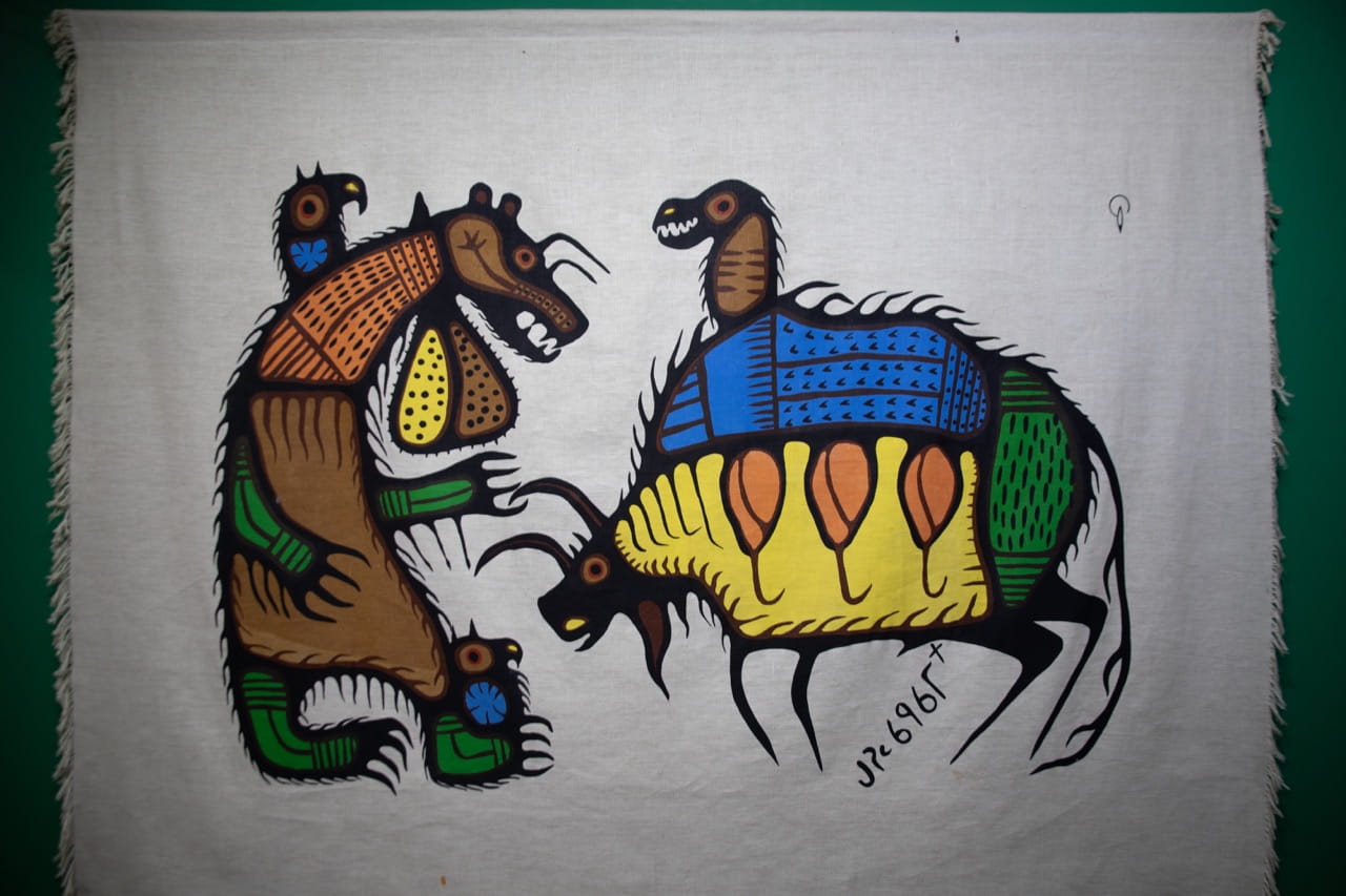 Joshim Kakegamic's artwork close-up