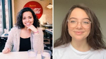 Emily Ayenew and Katrina Behnke