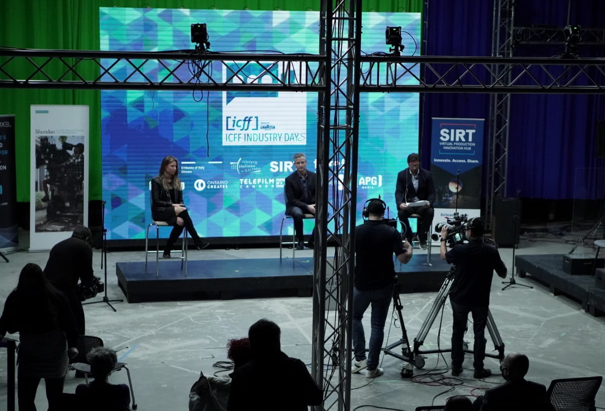 Session at the 2021 Italian Contemporary Film Festival