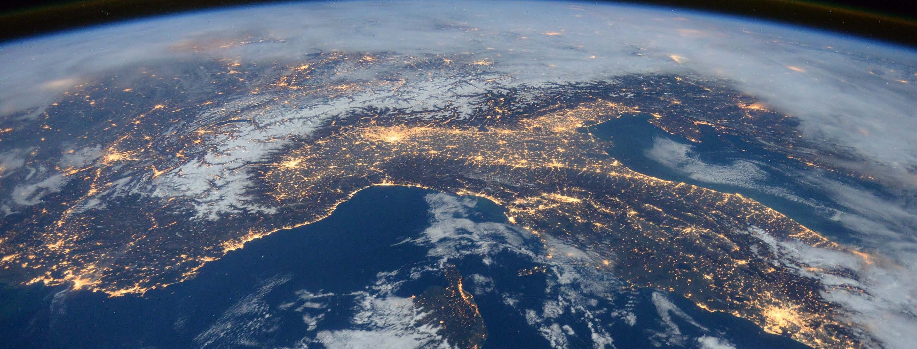 view of the Earth from space