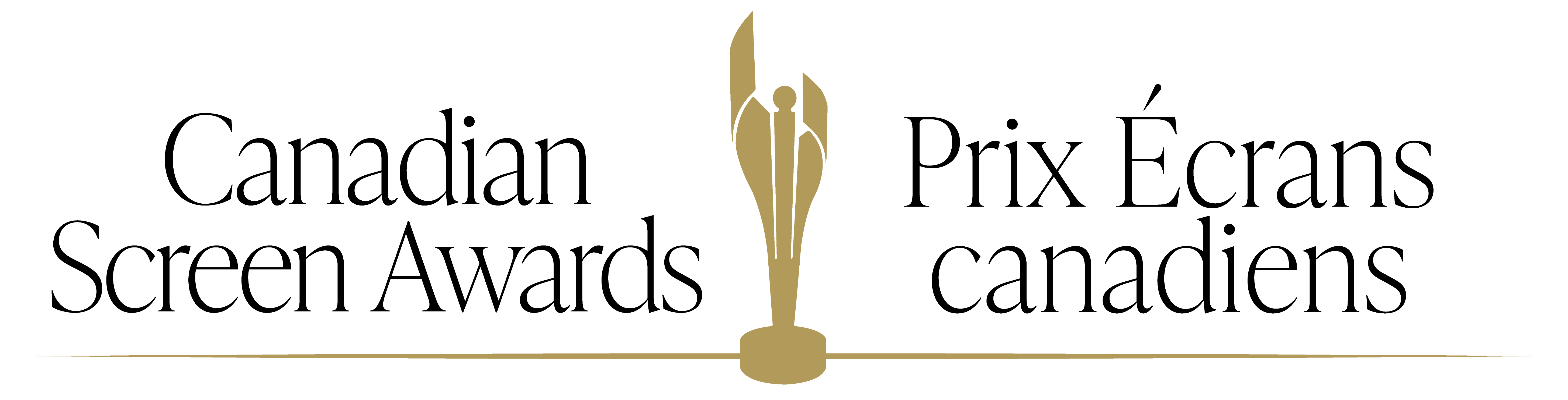 A logo for the Canadian Screen Awards