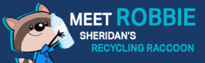 Meet Robbie; Sheridan's Recycling Raccoon